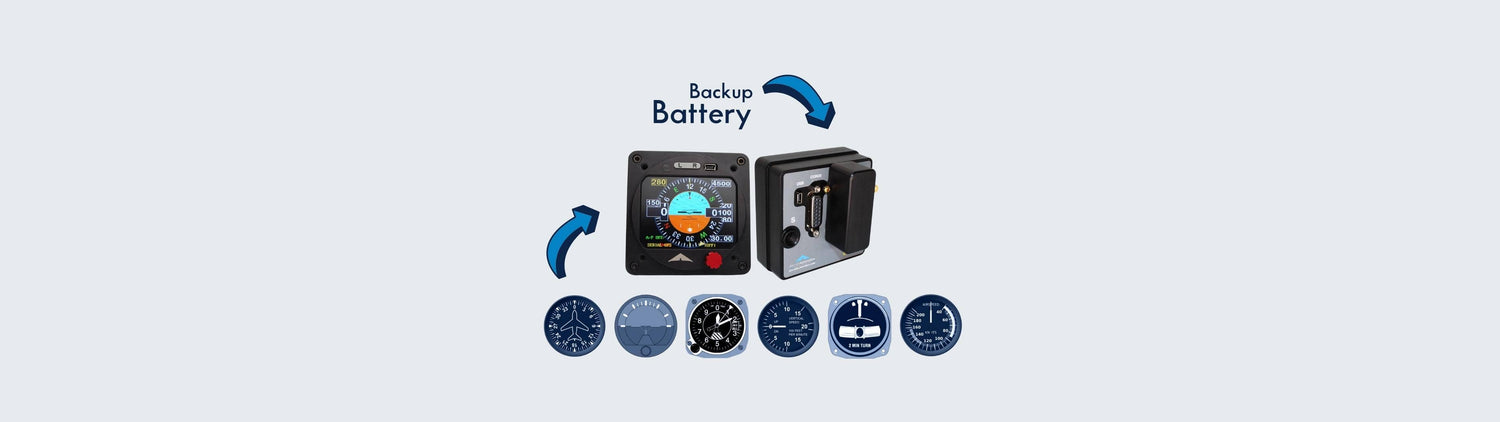 Aircraft Automation SuperECO Autopilot Instruments With Backup Battery